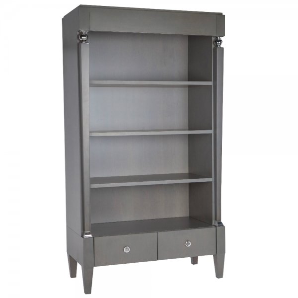 Книжный шкаф Oriental Minimalism Cabinet Коричневый Книжный шкаф Oriental Minimalism Cabinet Коричневый в Волгограде | Loft Concept