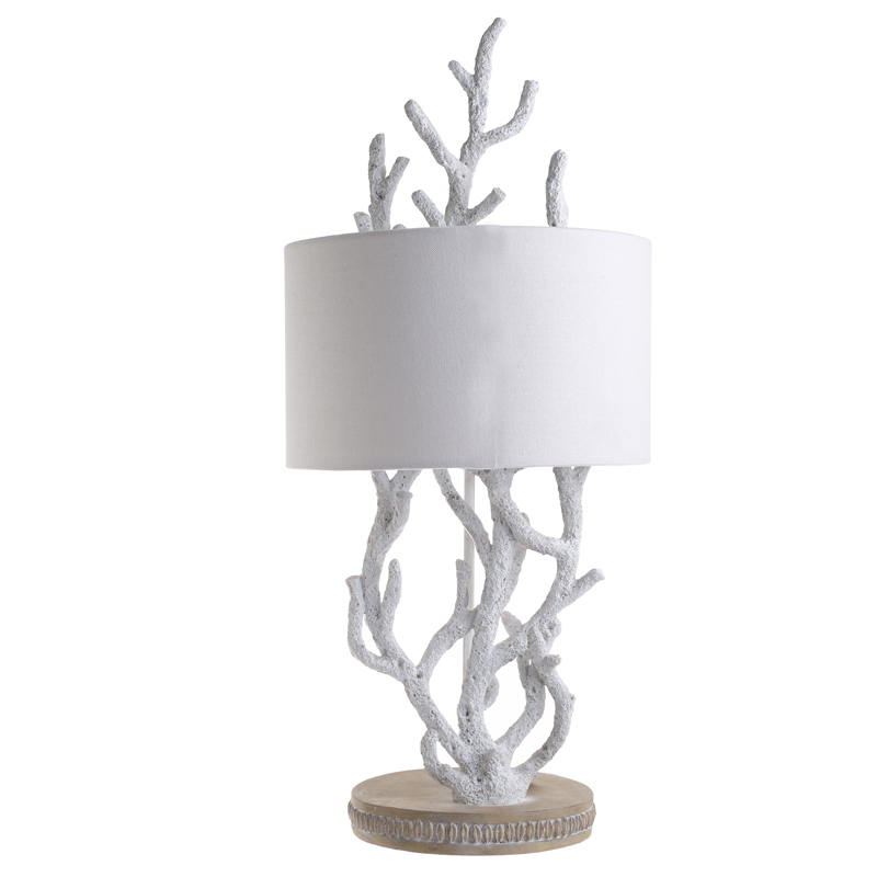Настольная лампа Coral Decor Table lamp Белый Настольная лампа Coral Decor Table lamp Белый в Волгограде | Loft Concept