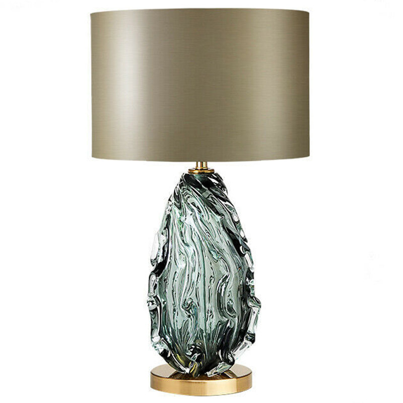 Настольная лампа Boivin Glass Table Lamp Оливковый Бирюзовый Настольная лампа Boivin Glass Table Lamp Оливковый Бирюзовый в Волгограде | Loft Concept