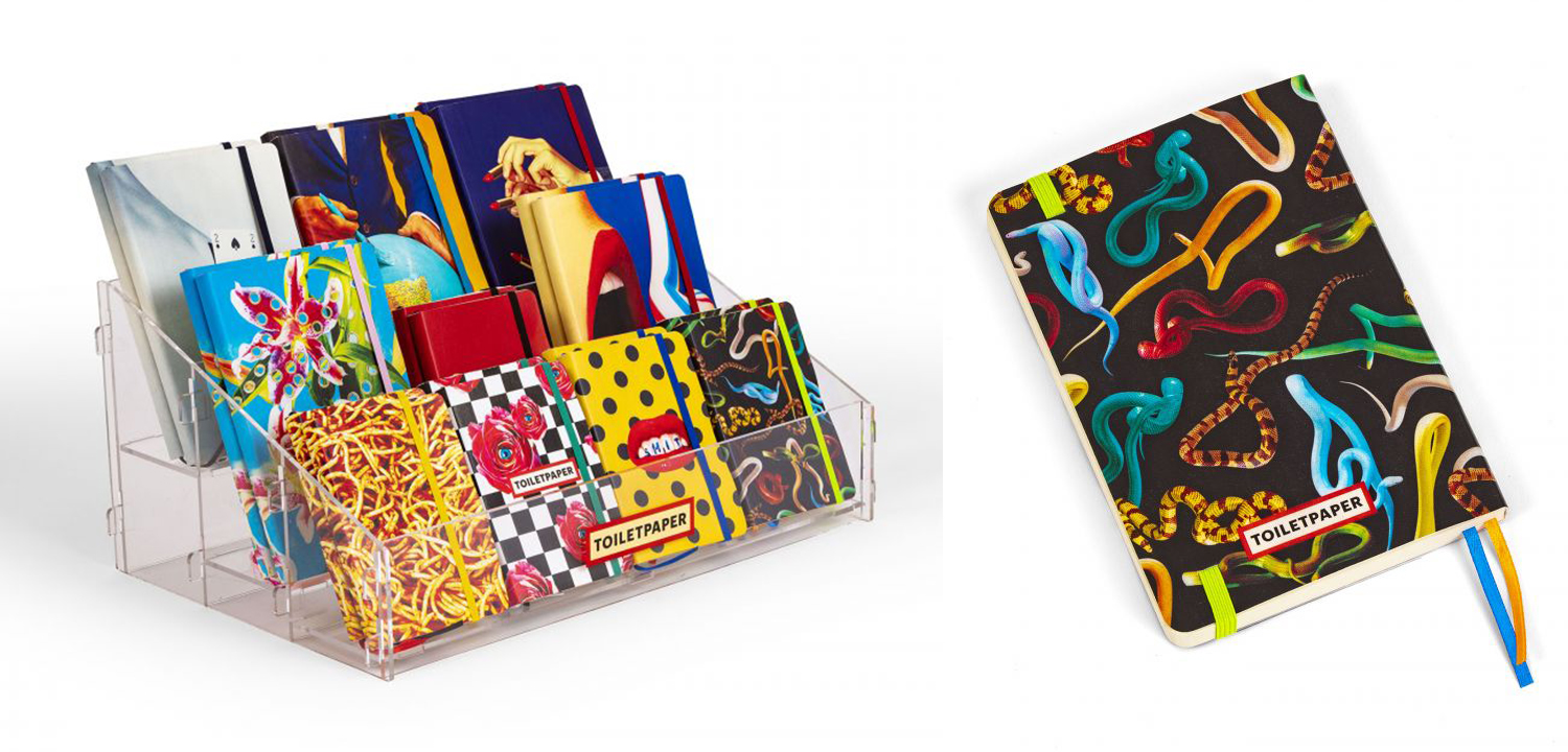 Блокнот Seletti Notebook Medium Snakes - фото №2