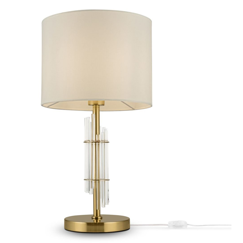 Настольная лампа Aldrich light Table Lamp Латунь Белый Настольная лампа Aldrich light Table Lamp Латунь Белый в Волгограде | Loft Concept