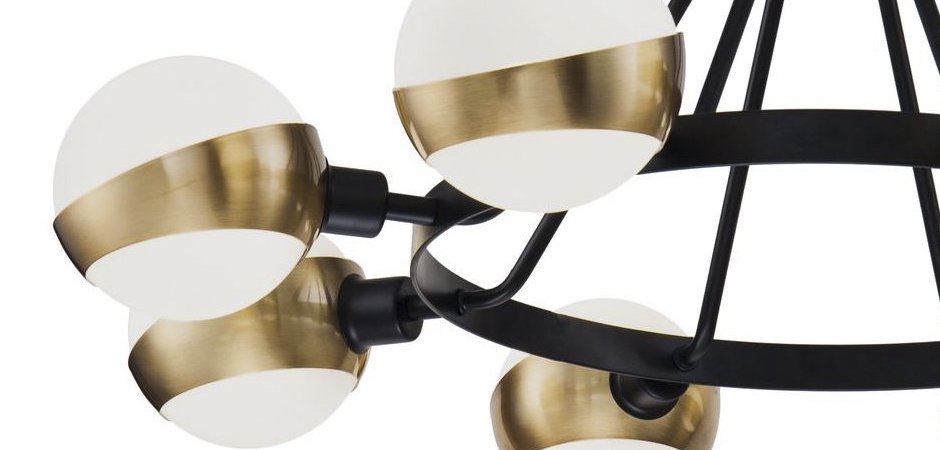 Люстра Hold Ball Brass Chandelier 8 Люстра Hold Ball Brass Chandelier 8 - Loft-Concept в Волгограде