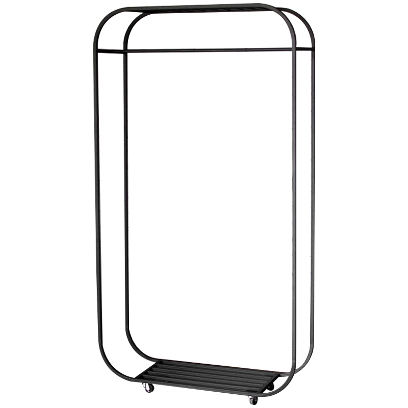 Рейл Kieron Industrial Metal Rust Clothes Rail Черный Рейл Kieron Industrial Metal Rust Clothes Rail Черный в Волгограде | Loft Concept