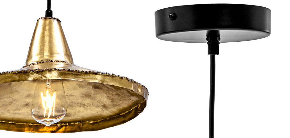 Подвесной светильник Rough Gold Pendant II Подвесной светильник Rough Gold Pendant II - Loft-Concept в Волгограде