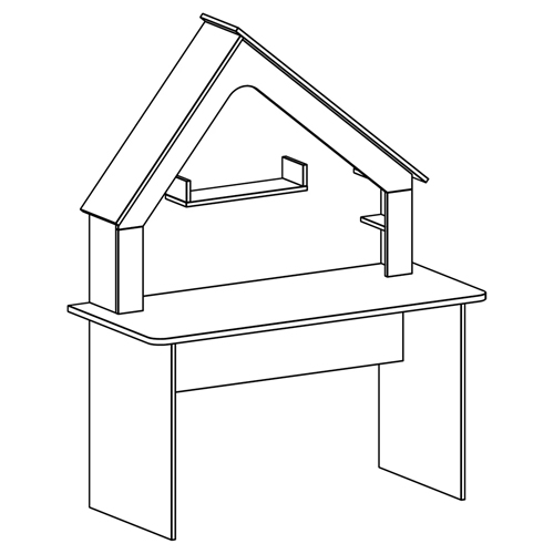 Письменный стол в детскую Tiny Town Desk Письменный стол в детскую Tiny Town Desk в Волгограде