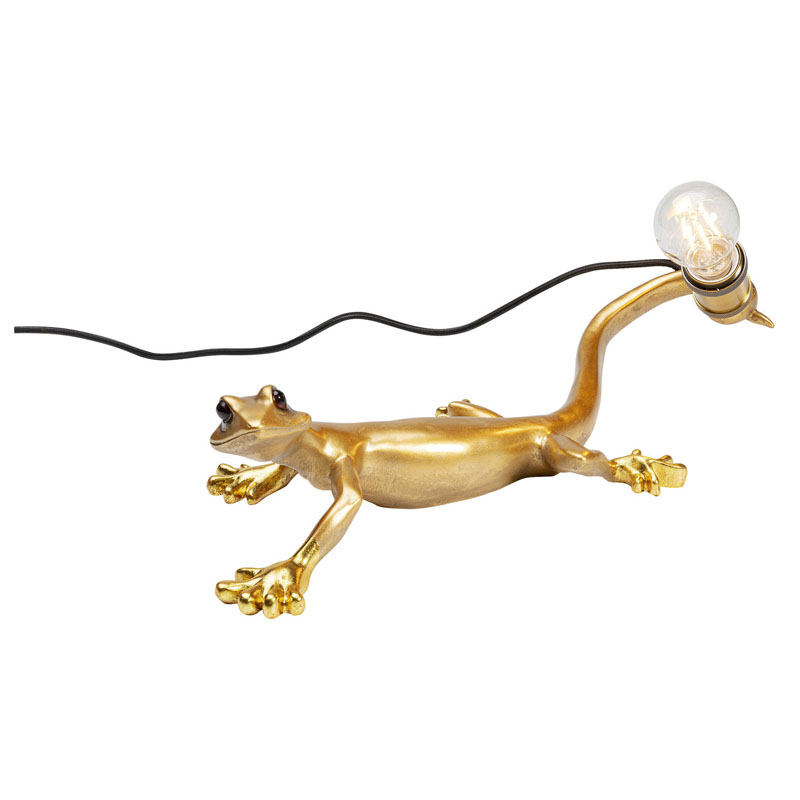 Настольная лампа Lizard Table Lamp Золотой Настольная лампа Lizard Table Lamp Золотой в Волгограде | Loft Concept