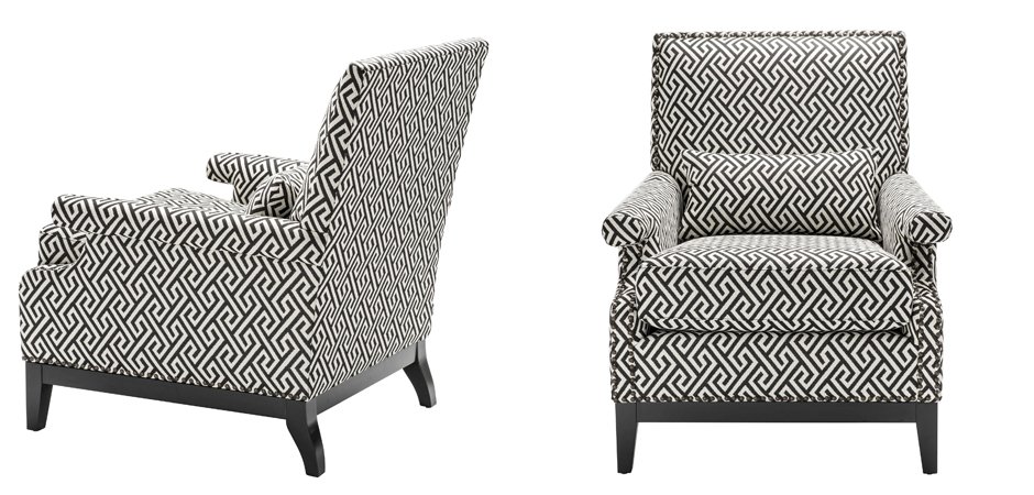 Кресло Eichholtz Chair Goldoni Black Кресло Eichholtz Chair Goldoni Black - Loft-Concept в Волгограде
