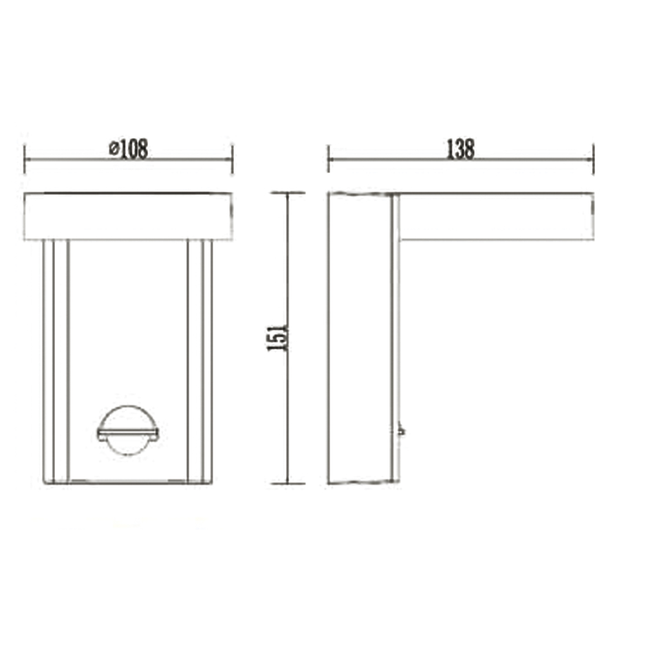 Уличный светильник Lidi sconce Уличный светильник Lidi sconce в Волгограде