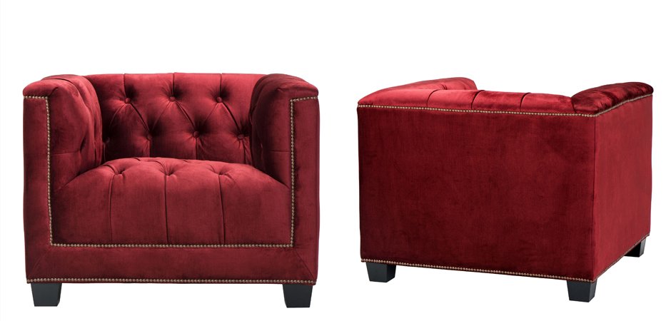 Кресло Eichholtz Chair Paolo Red Кресло Eichholtz Chair Paolo Red - Loft-Concept в Волгограде