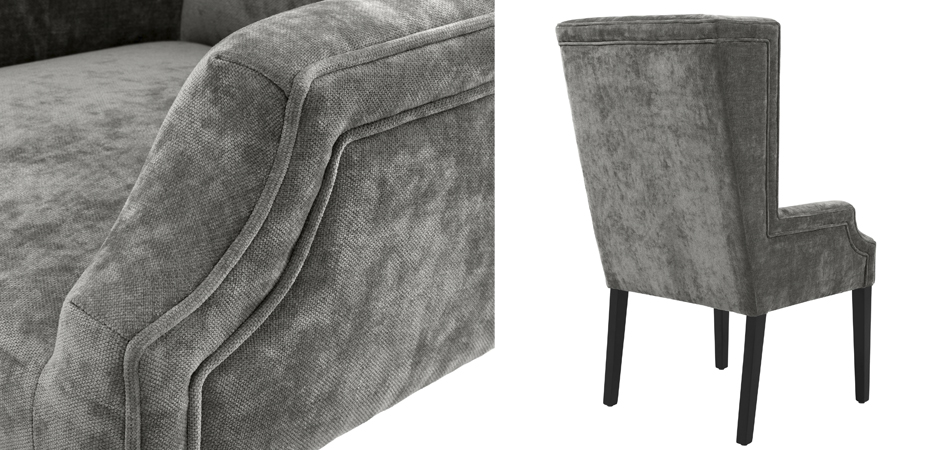 Стул Eichholtz Dining Chair Tempio grey Стул Eichholtz Dining Chair Tempio grey - Loft-Concept в Волгограде
