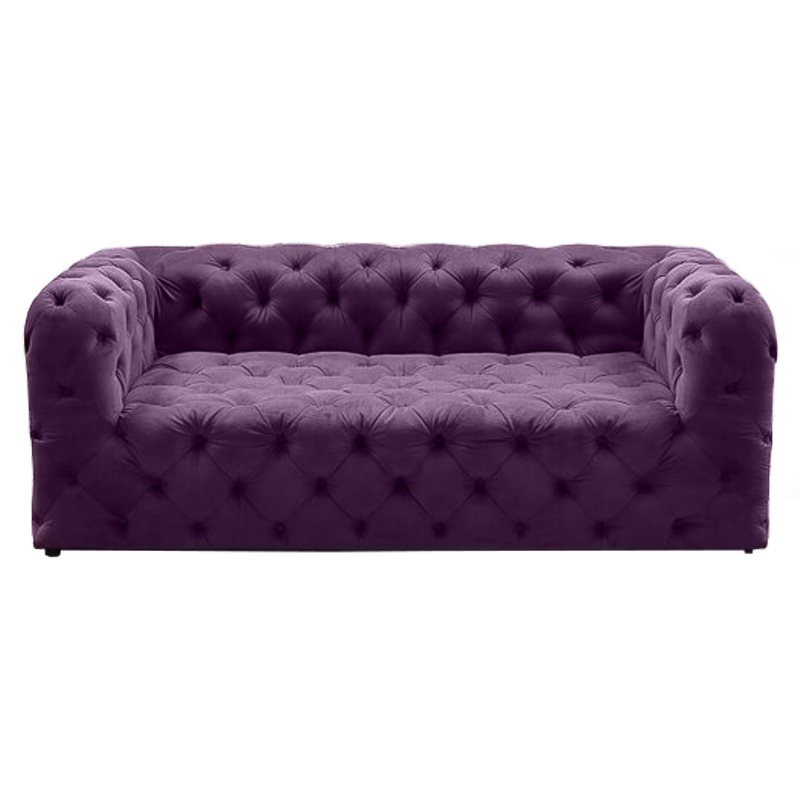 Диван Soho tufted purple velor Фиолетовый Диван Soho tufted purple velor Фиолетовый в Волгограде | Loft Concept