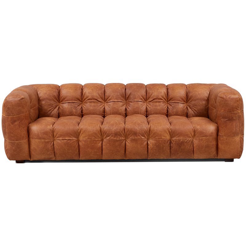 Диван Parks Leather Sofa Карамель Диван Parks Leather Sofa Карамель в Волгограде | Loft Concept