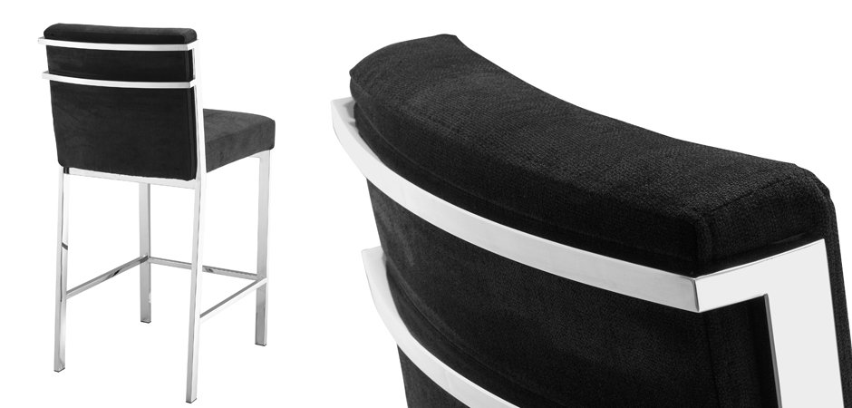 Полубарный стул Eichholtz Counter Stool Scott Steel Полубарный стул Eichholtz Counter Stool Scott Steel - Loft-Concept в Волгограде