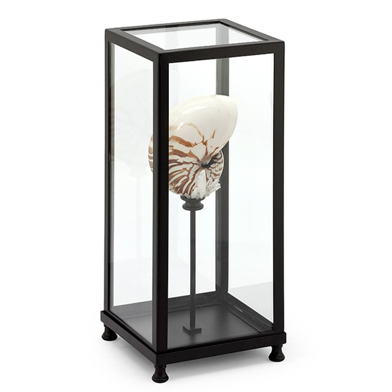 Статуэтка GLASS BOX DECORATION LG Прозрачный Бежевый Черный в Волгограде | Loft Concept 
