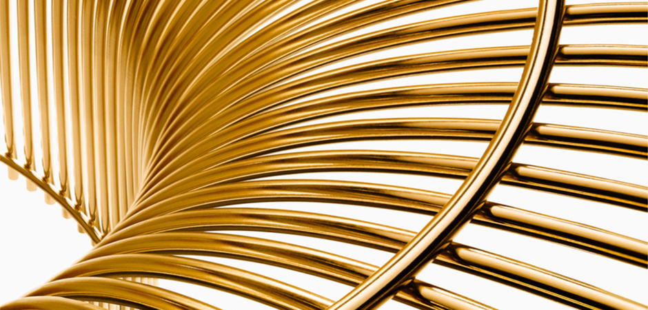 Стол Platner Coffee Gold Стол Platner Coffee Gold - Loft-Concept в Волгограде