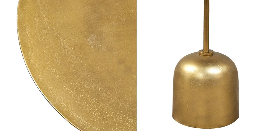 Приставной стол металлический Gold Приставной стол металлический Gold - Loft-Concept в Волгограде