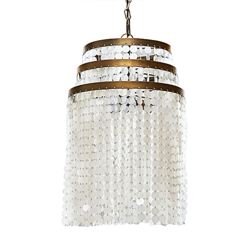 Люстра Potier Chandeliers Латунь Белый Люстра Potier Chandeliers Латунь Белый в Волгограде | Loft Concept