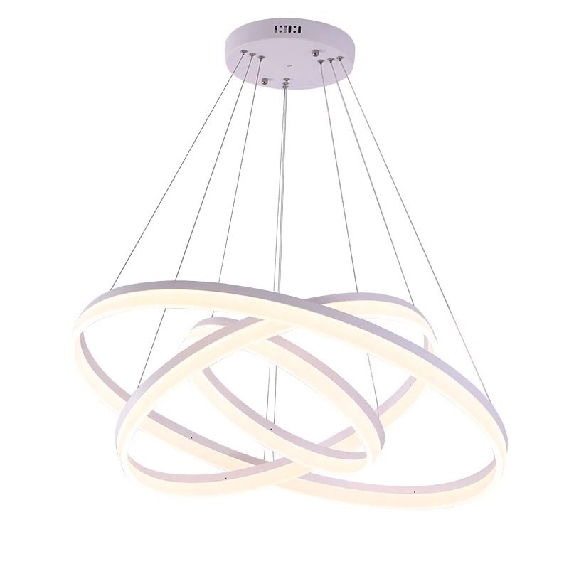 Люстра Chandeliers Rings White Белый Люстра Chandeliers Rings White Белый в Волгограде | Loft Concept