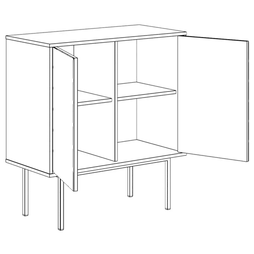 Шкаф-буфет с зеркальным декором Serena Cupboard Шкаф-буфет с зеркальным декором Serena Cupboard в Волгограде