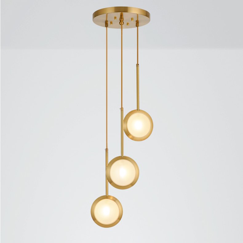 Светильник HOOP LED ceiling light Золотой Светильник HOOP LED ceiling light Золотой в Волгограде | Loft Concept