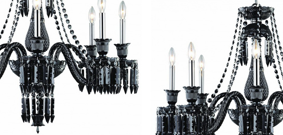Люстра BACCARAT Zenith Midnight Chandelier 8 Люстра BACCARAT Zenith Midnight Chandelier 8 - Loft-Concept в Волгограде