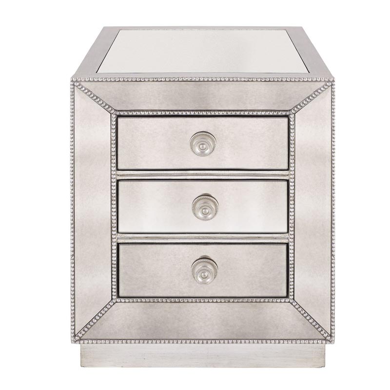 Тумба Blasco Mirrored Nightstand Зеркало Тумба Blasco Mirrored Nightstand Зеркало в Волгограде | Loft Concept