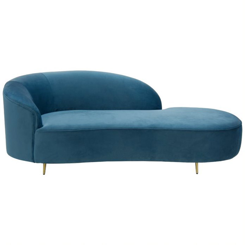 Диван Salvaire Lounge Sofa blue Синий Диван Salvaire Lounge Sofa blue Синий в Волгограде | Loft Concept