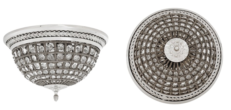 Потолочный светильник Ceiling Lamp Kasbah Nickel Потолочный светильник Ceiling Lamp Kasbah Nickel - Loft-Concept в Волгограде