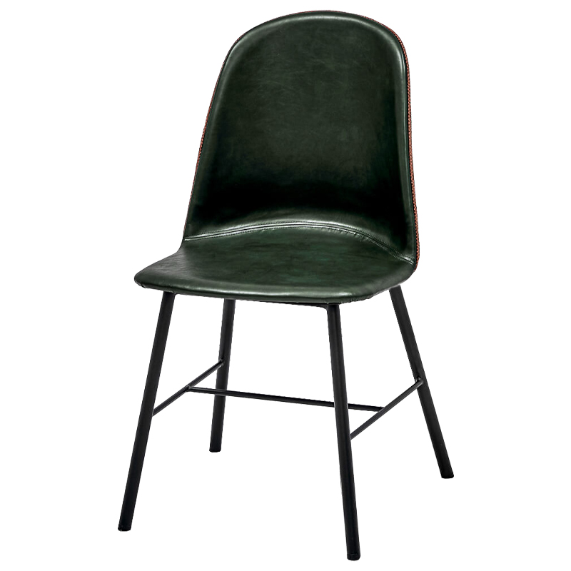 Стул Archie Chair Черный Зеленый Коричневый Стул Archie Chair Черный Зеленый Коричневый в Волгограде | Loft Concept