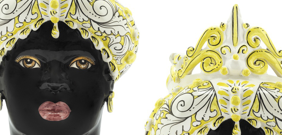 Ваза VASE MORO LADY MEDIUM yellow Ваза VASE MORO LADY MEDIUM yellow - Loft-Concept в Волгограде