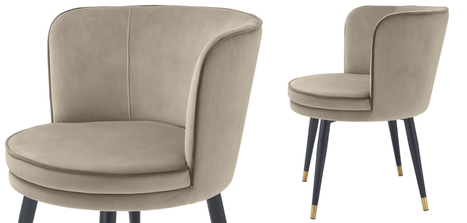 Стул Eichholtz Dining Chair Grenada greige Стул Eichholtz Dining Chair Grenada greige - Loft-Concept в Волгограде