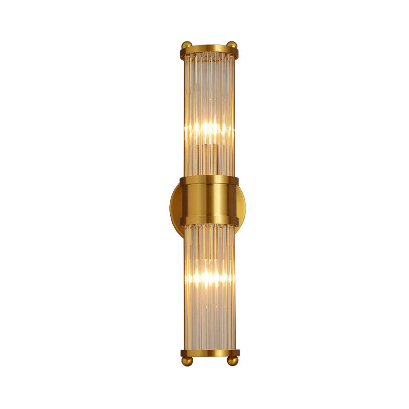 Ralph Lauren Бра Allen Double Light Brass Латунь Прозрачный (Transparent) Ralph Lauren Бра Allen Double Light Brass Латунь Прозрачный (Transparent) в Волгограде | Loft Concept