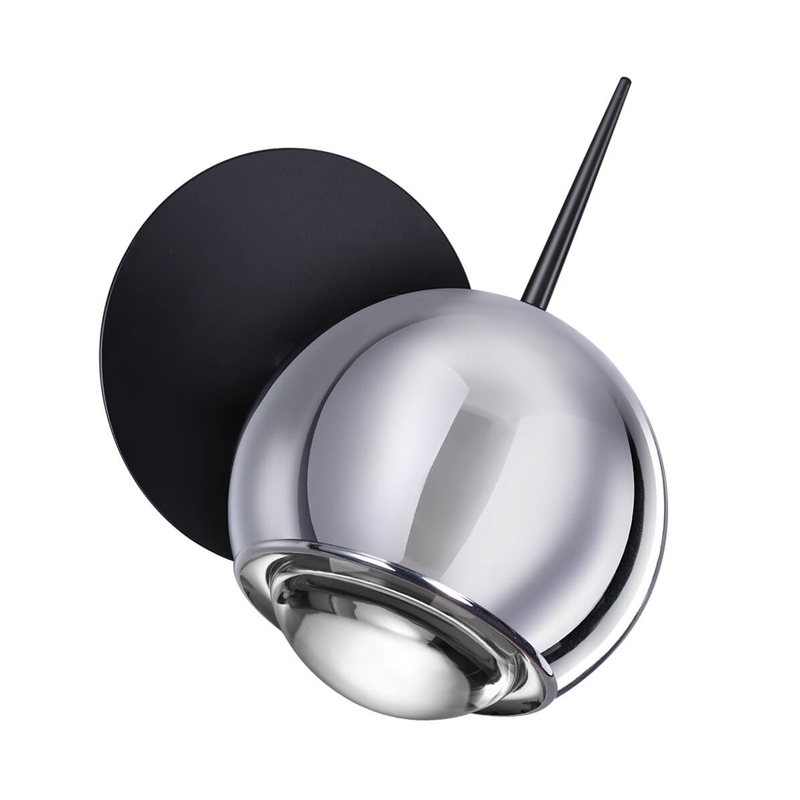 Бра Ivor Sconce Chromium Хром Черный Бра Ivor Sconce Chromium Хром Черный в Волгограде | Loft Concept