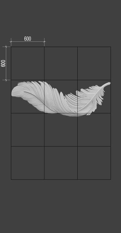 Барельеф FEATHER Барельеф FEATHER в Волгограде