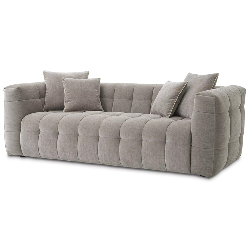 Диван Eichholtz Sofa Breva Grey Серый Диван Eichholtz Sofa Breva Grey Серый в Волгограде | Loft Concept