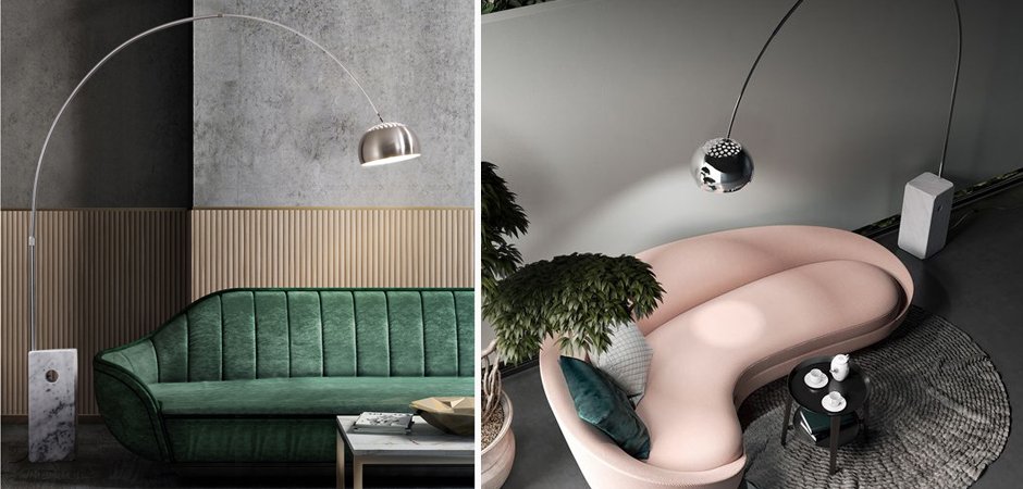 Торшер Flo Arco Торшер Flo Arco - Loft-Concept в Волгограде