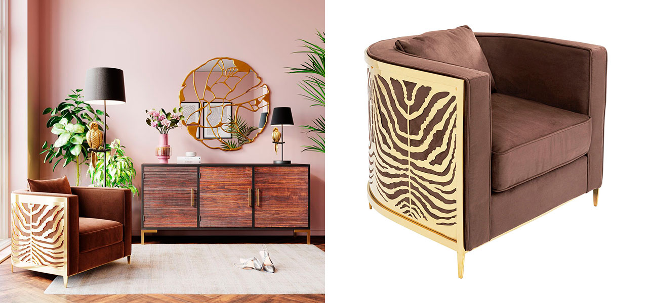 Дизайнерское кресло Velvet Ice Breaker Armchair - фото №3