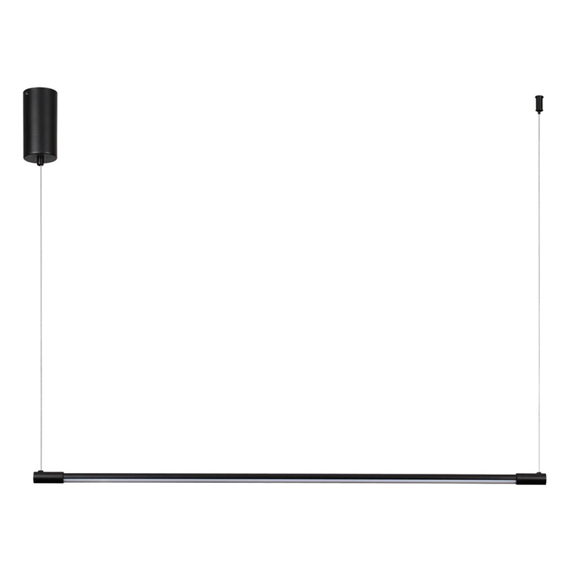 Подвесной светильник Trumpet Tube Black Linear Черный Белый Подвесной светильник Trumpet Tube Black Linear Черный Белый в Волгограде | Loft Concept