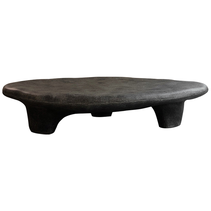 Кофейный стол Stone Coffee Table Black Черный Кофейный стол Stone Coffee Table Black Черный в Волгограде | Loft Concept