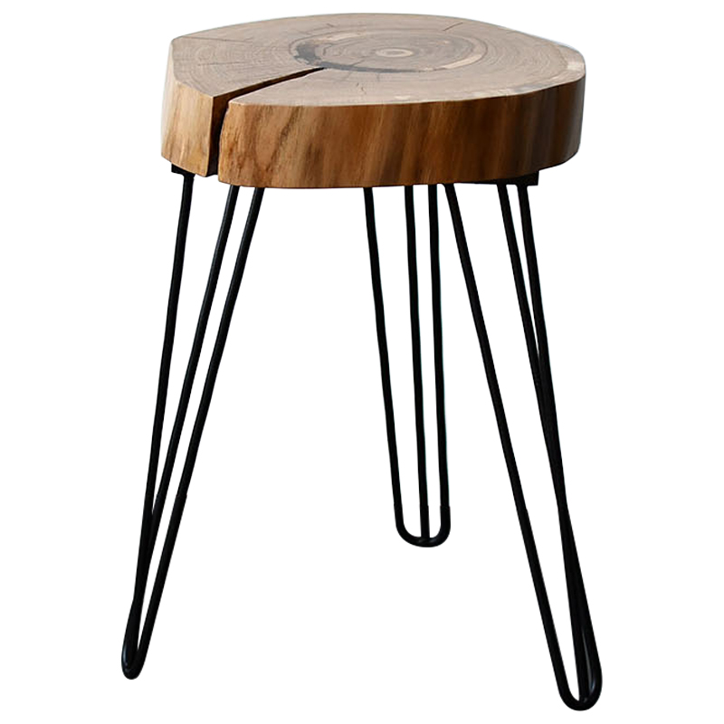 Приставной стол Morley Industrial Metal Rust Side Table Светлый дуб Черный Приставной стол Morley Industrial Metal Rust Side Table Светлый дуб Черный в Волгограде | Loft Concept