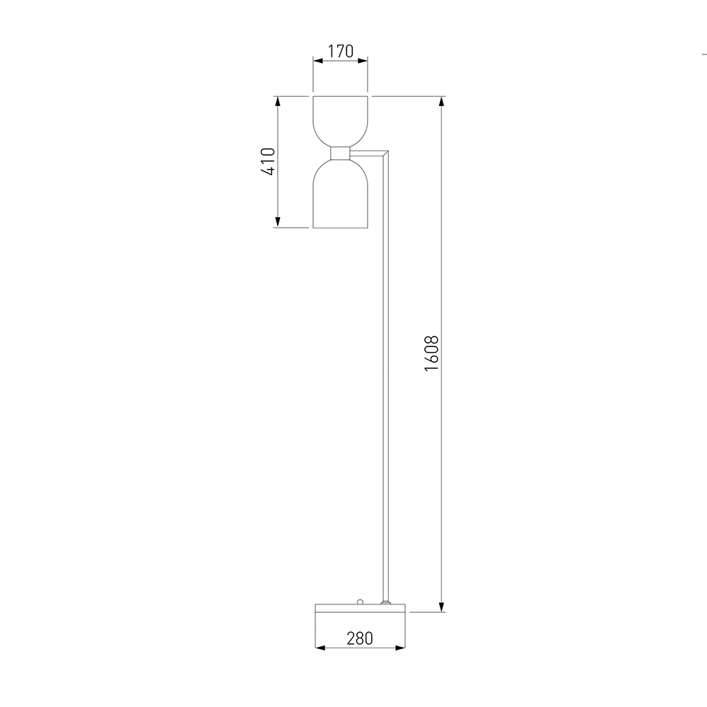 Торшер Light maker studio white and smok Торшер Light maker studio white and smok в Волгограде