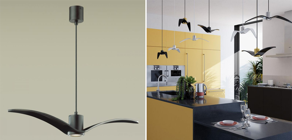 Подвесной светильник Seagull Scope черный Подвесной светильник Seagull Scope черный - Loft-Concept в Волгограде
