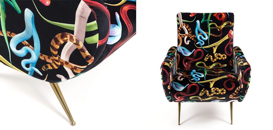 Кресло Seletti Armchair Snakes Design: Toiletpaper Кресло Seletti Armchair Snakes Design: Toiletpaper - Loft-Concept в Волгограде