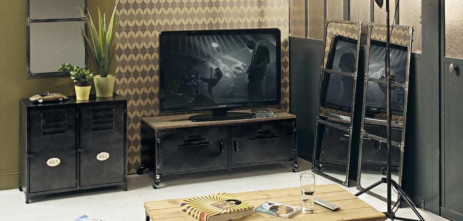 Буфет в стиле Лофт Industrial Rust Metal Wyne Chest Буфет в стиле Лофт Industrial Rust Metal Wyne Chest - Loft-Concept в Волгограде