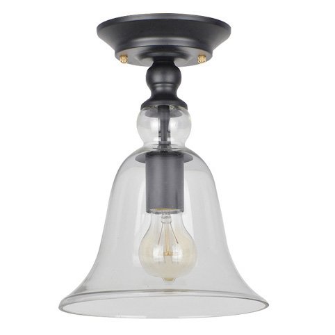 Потолочный светильник колокольчик Glass Bluebell Top Потолочный светильник колокольчик Glass Bluebell Top в Волгограде | Loft Concept