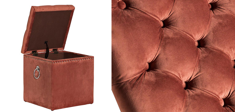 Пуф Terracotta Box Puff Пуф Terracotta Box Puff - Loft-Concept в Волгограде