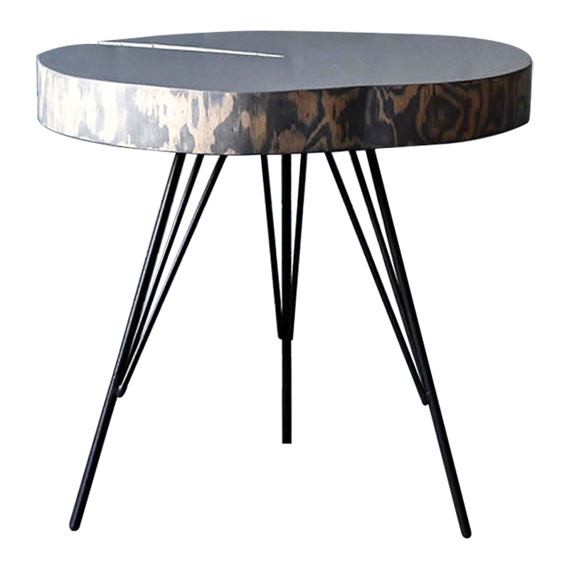 Кофейный стол Farley Industrial Metal Rust Coffee Table Дерево Серый Черный Кофейный стол Farley Industrial Metal Rust Coffee Table Дерево Серый Черный в Волгограде | Loft Concept