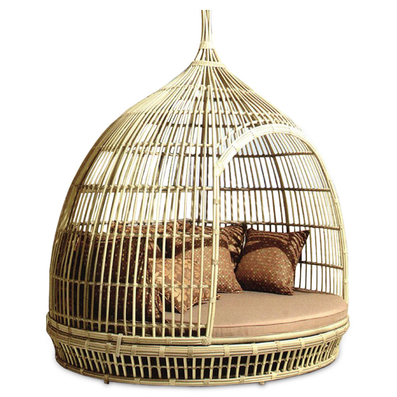 Диван Rattan Cage Sofa Бежево-серый Диван Rattan Cage Sofa Бежево-серый в Волгограде | Loft Concept