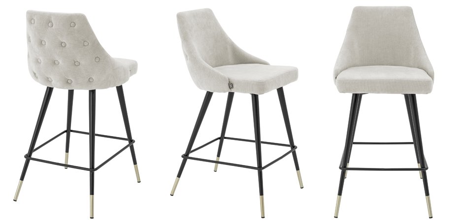 Полубарный стул Eichholtz Counter Stool Cedro Sand Полубарный стул Eichholtz Counter Stool Cedro Sand - Loft-Concept в Волгограде
