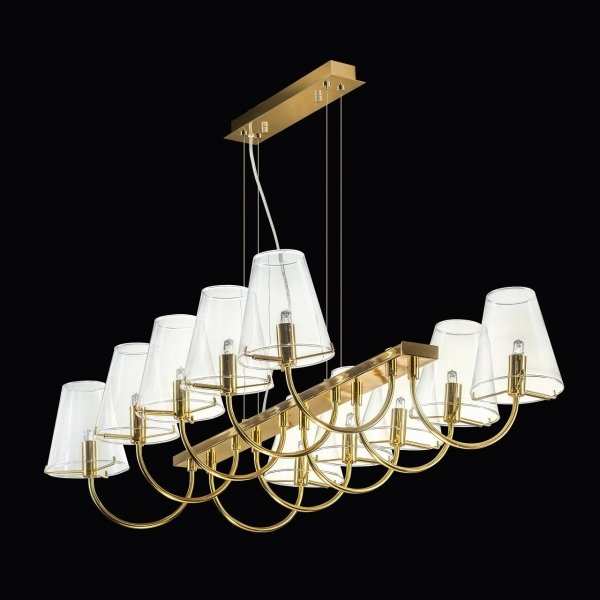Люстра Imperial Chandelier 10 Глянцевое золото Люстра Imperial Chandelier 10 Глянцевое золото в Волгограде | Loft Concept